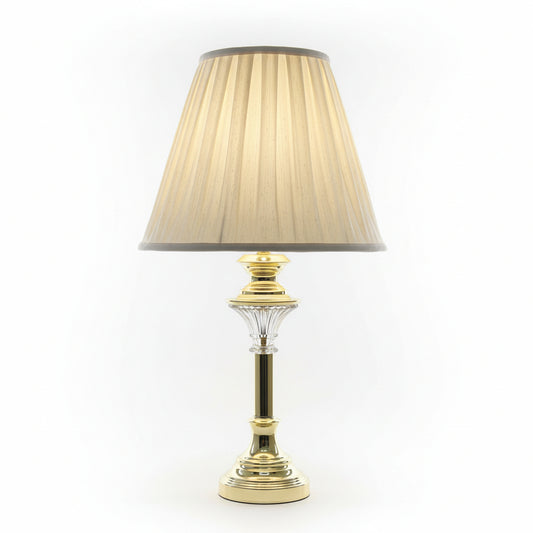 Lámpara de diseño exclusivo con cristal integrado