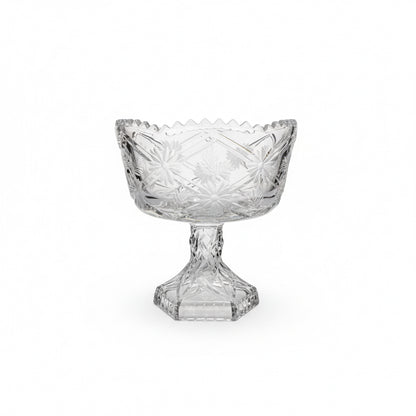 Bowl Centro de mesa de cristal tallado
