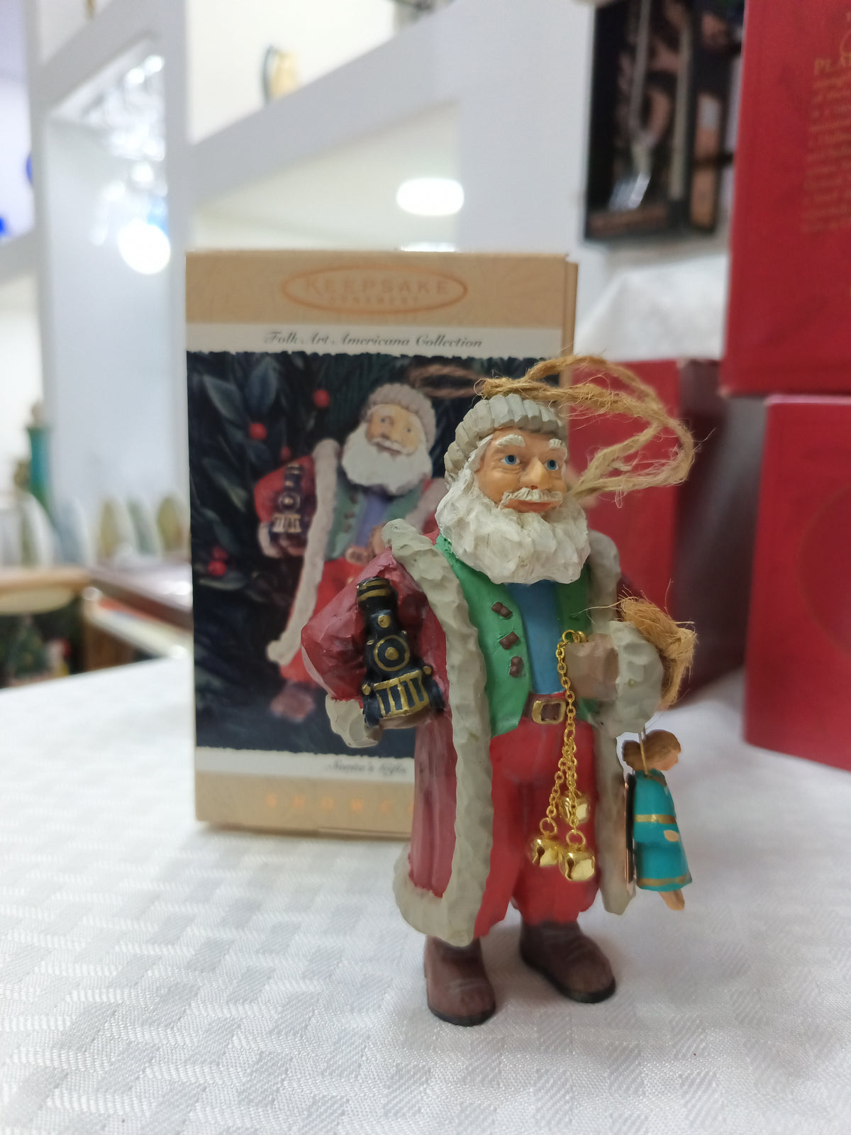 Adornó Navideño de la Colección KEEPSAKE Hallmark Santas