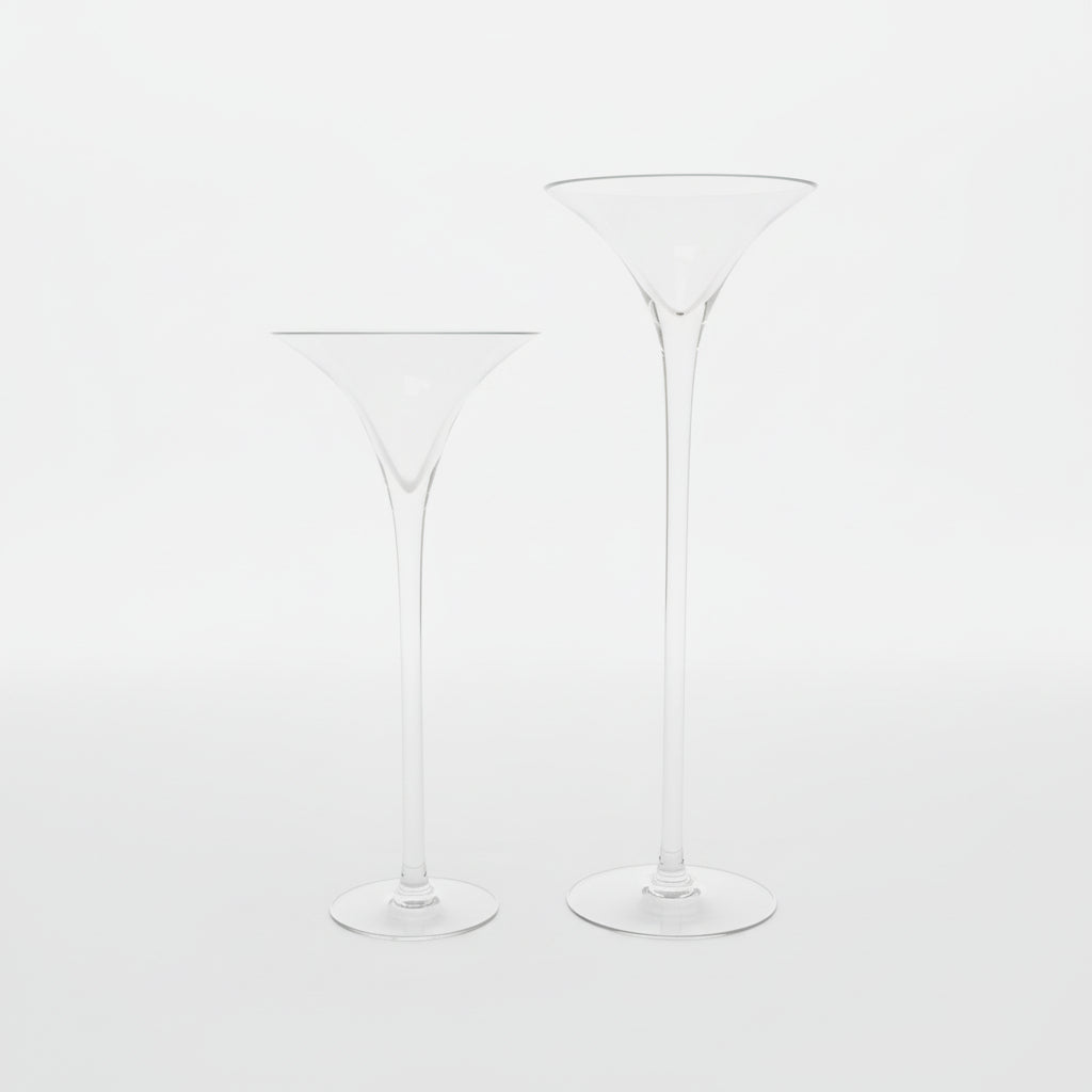 Set de Copas Martini Decorativas (Set de 2)