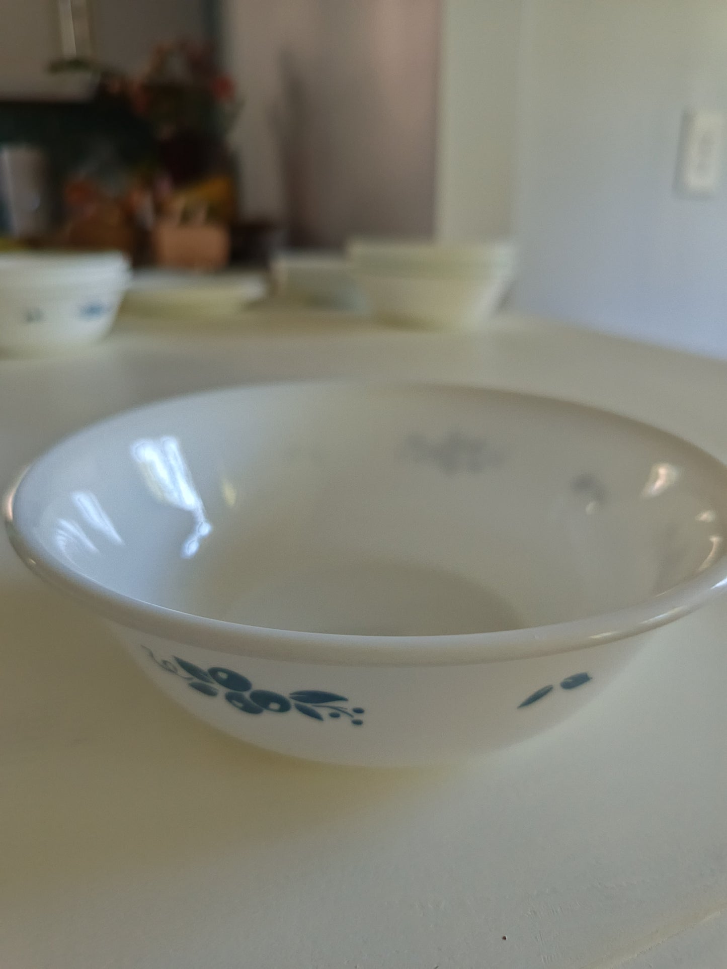 El tazón de cereal Corelle del patrón Brook