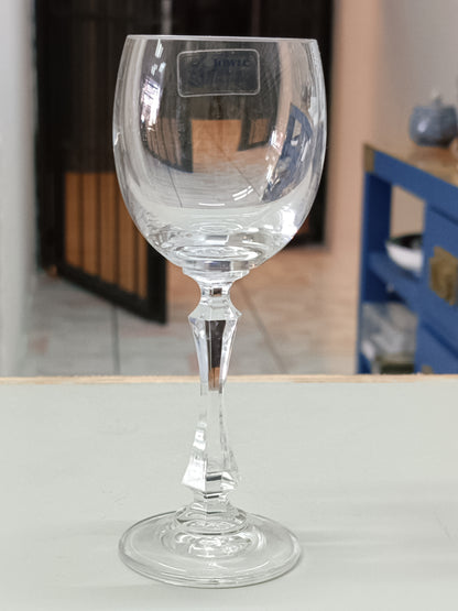 Copas de vino Towle en cristal de plomo austriaco de 24% Set de 4