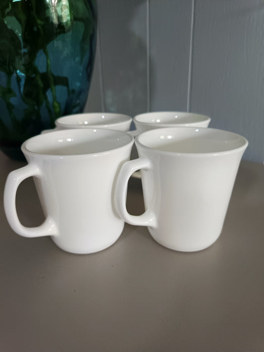 La taza Corning USA Vintage M'Wave OK White