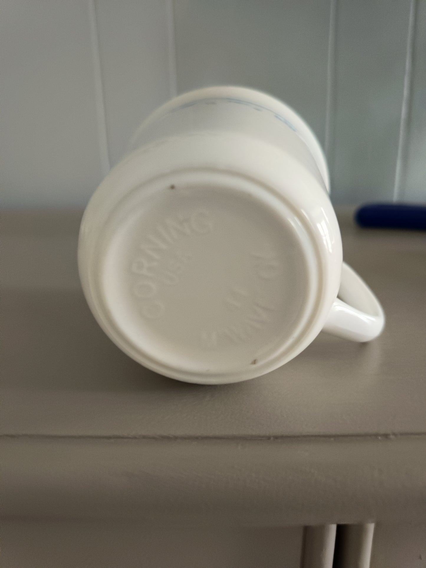 La taza "Morning Blue" de Corelle Corning