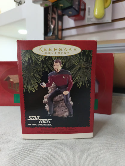 Adorno Navideño Comandante William T. Riker