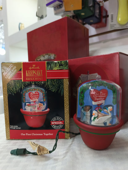 Adornó Navideño Vintage KEEPSAKE Hallmark MAGIC LIGHT
