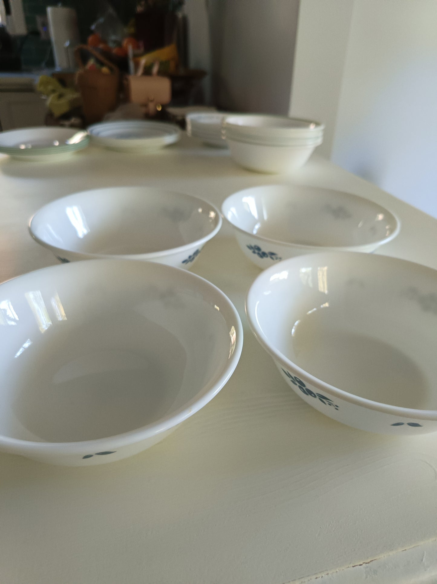 El tazón de cereal Corelle del patrón Brook