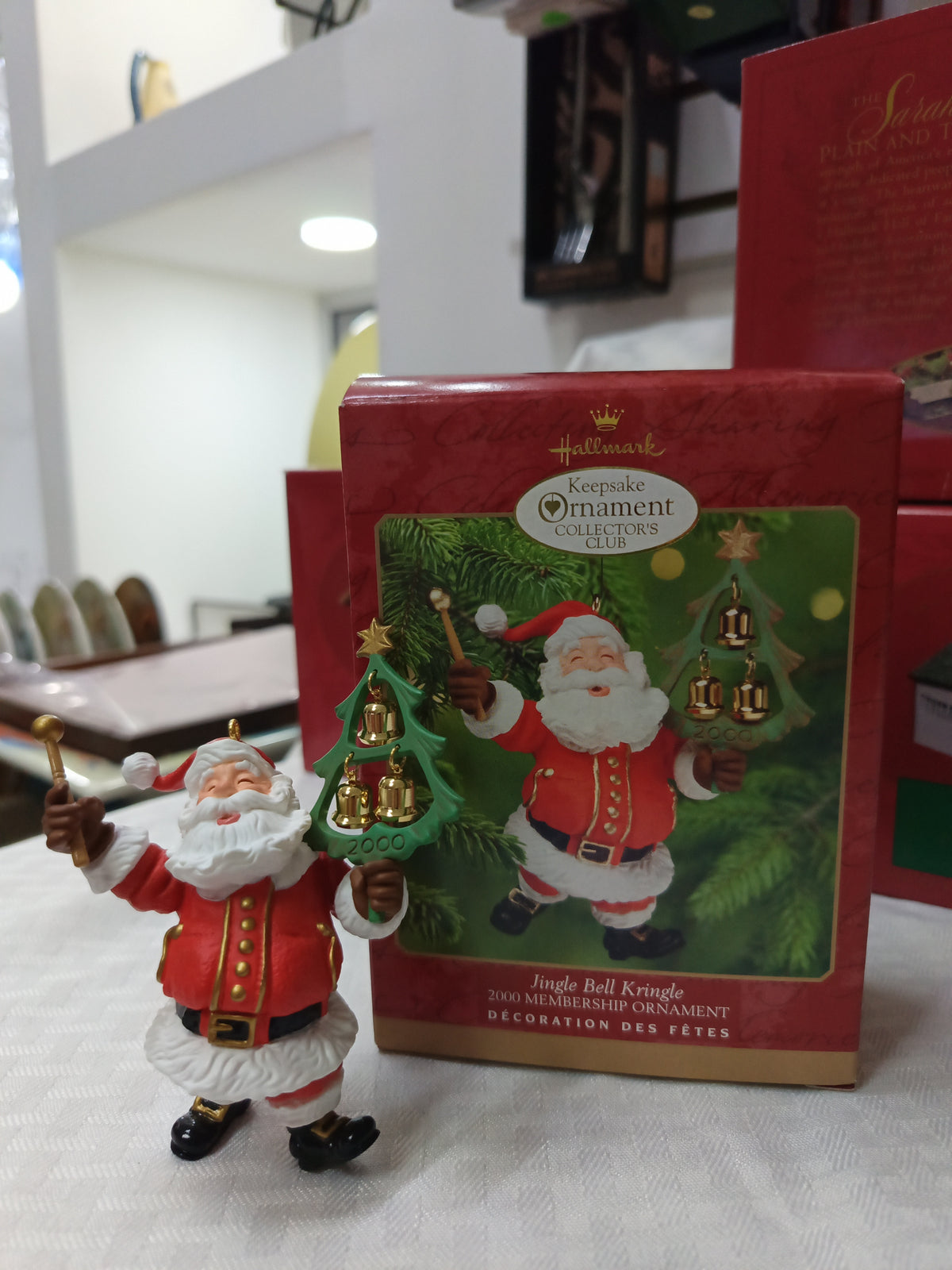 Adorno Navideño de la Colección de KEEPSAKE Hallmark Santa Claus