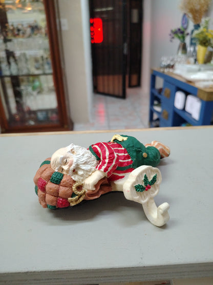 Figura Navideña (Papa Noel Durmiendo)